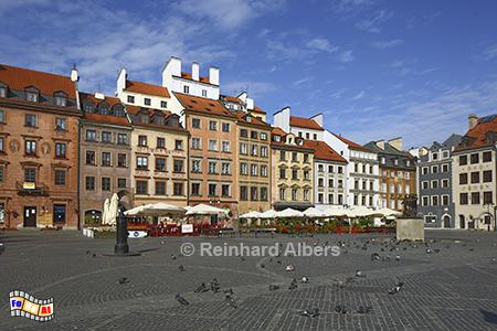 Alter Markt - Stare Rynek, Polen, Warschau, Warszawa, Foto, foreal, Meerjungfrau, Sirene, Wappen, Brunnen, Pomnik Syrenki, Foto, foreal, Albers,