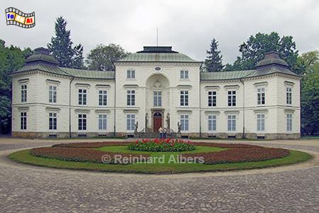 Myslewicki Palais im Lazienki-Park, Polen, Polska, Warschau, Warszawa, Lazienki, Park, Myslewicki, Palais, Foto, foreal, Albers,