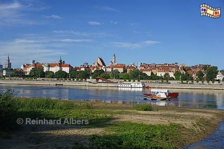 Weichselpanorama, Polen, Polska, Warschau, Warszawa, Altstadt, Panorama, Albers, Foto, foreal,