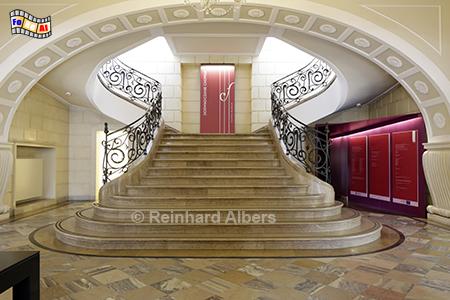 Treppenaufgang im Chopin-Museum., Polen, Polska, Warschau, Warszawa, Ostrogski, Chopin, Museum, Ostrogski, Foto, foreal, Albers,
