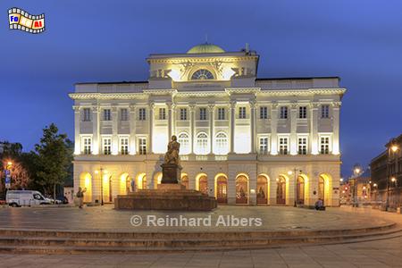 Staszic Palast (Pałac Staszica),
Sitz der Akademie der Wissenschaften, Polen, Polska, Warschau, Warszawa, Akademie, Wissenschaften, Foto, foreal, Albers,