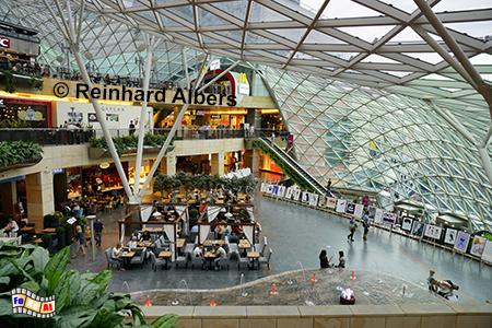 Einkaufszentrum am Hauptbahnhof, Polen, Polska, Warschau, Warszawa, Einkaufszentrum, Glasdach, Shoping Mall, Albers, Foto, foreal,