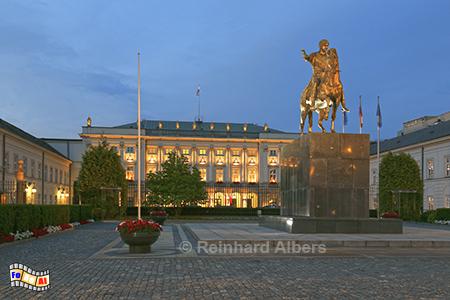 Pr�sidentenpalast, Polen, Polska, Warschau, Warszawa, Pr�sidentenpalast, Poniatowski, Aigner, Albers, Foto, foreal,
