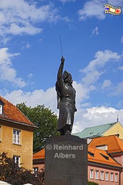 Jan Kiliński, Anf�hrer des Aufstands in Warschau 1794 , Polen, Warschau, Warszawa, Aufstand, Kilinski, Foto, foreal