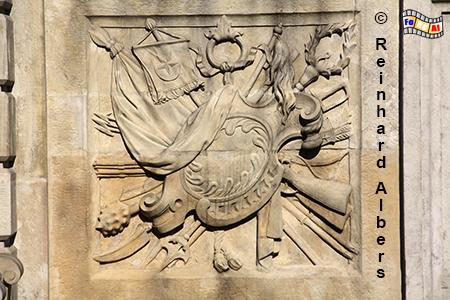 Fassadendetail am Schloss Wilan�w, Polen, Polska, Warschau, Wilan�w, Schloss, Foto, foreal, Albers,