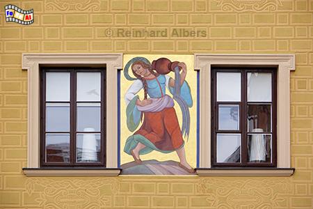 Hausfassade am Alten Markt, Polen, Polska, Warschau, Warszawa, Alter, Markt, Stare, Rynek, Hausfassade, Foto, foreal, Albers,