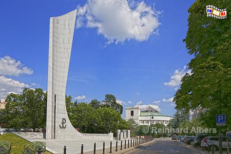 Denkmal f�r die Heimatarmee im Zweiten Weltkrieg, Polen, Polska, Warschau, Warszawa, Zweiter Weltkrieg, Heimatarmee, Denkmal, Foto, foreal, Albers,
