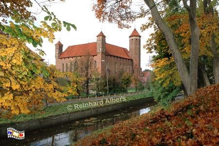 Lidzbark Warmiński (Heilsberg) - Bischofsburg im Oktober., Polen, Polska, Warmia, Ermland, Heilsberg, Lidzbark, Albers, Foto, foreal
