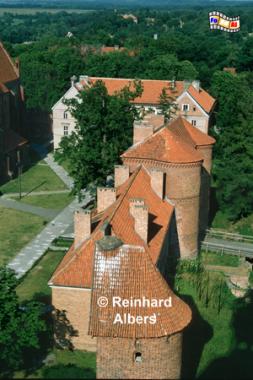 Frombork (Frauenburg) - Festungsmauern der Bischofsburg., Polen, Polska, Frombork, Frauenburg, Kopernikus, Frisches Haff, Albers, Foto, foreal