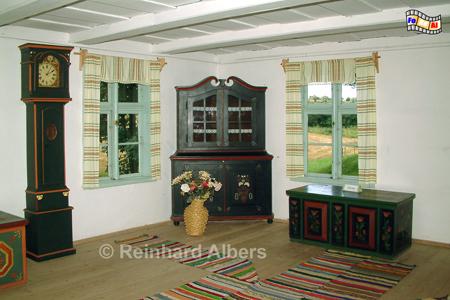 Masurisches Freilichtmuseum bei Olsztynek (Hohenstein) -
Bauernstube, Polen, Polska, Masuren, Mazury, Skansen, Freilichtmuseum, Olsztynek, Hohenstein, Kirche, Albers, Foto, foreal