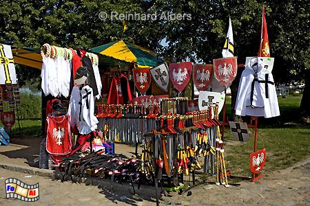 Souvenirstand an der Marienburg (Malbork)., Polen, Polska, Ermland, Warmia, Malbork, Marienburg, Albers, Foto, foreal,