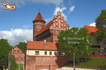 Olsztyn (Allenstein) - Burg der erml�ndischen Bisch�fe, Polen, Polska, Olsztyn, Allenstein, Ermland, Albers, Foto, foreal,