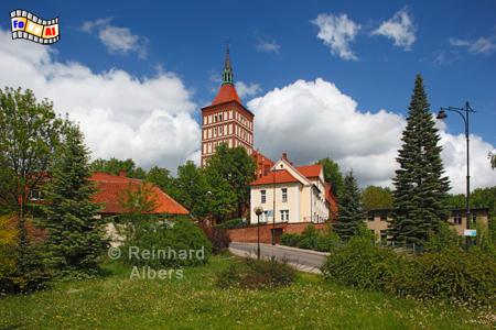 Olsztyn (Allenstein) Jakobikirche, erbaut 1370-1445, Polen, Polska, Olsztyn, Allenstein, Jakobikirche, Albers, Foto, foreal,