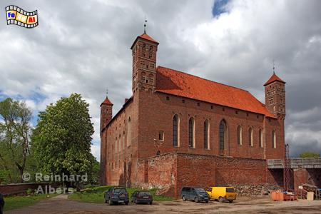 Lidzbark Warmiński (Heilsberg) - Bischofsburg im Oktober., Polen, Polska, Warmia, Ermland, Heilsberg, Lidzbark, Albers, Foto, foreal