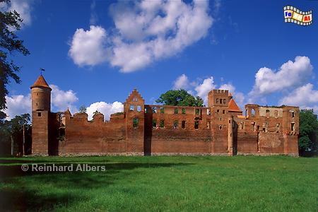 Szymbark (Sch�nberg) - Ruine der Schlossburg der Grafen von Finckenstein, Polen, Ermland, Szymbark, Sch�nberg, Burg, Schloss, Finckenstein, Albers, Foto, foreal,
