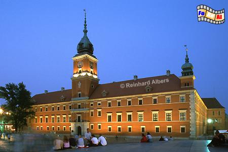 Warschau Schloss, Polen, Warschau, Schloss, Schlossplatz,  foreal, Foto, Albers, Polska, Warszawa, Zamek