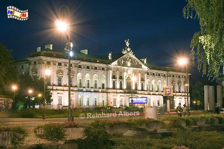 Warschau - Krasiński-Palast, erbaut 1687-1700 nach Plnen von Tylman van Gameren., Polen, Polska, Warschau, Warszawa, Foto, foreal, Reinhard, Albers, Palast, Pałac, Krasinski, Krasińkich