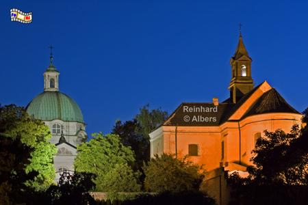 Warschau - Neustadt (Nowe Miasto).
Die Kirchen St. Kasimir (links) und St. Jacek., Polen, Polska, Warschau, Warszawa, Neustadt, Nowe Miasto, Kirche, foreal, Foto