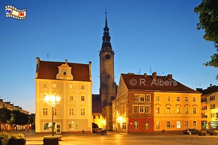 Brzeg (Brieg) - Rynek (Marktplatz), Polen, Polska, Brieg, Brzeg, Rynek, Marktplatz, Rathaus