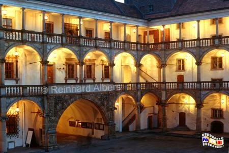 Brzeg (Brieg) Innenhof des Schlosses, Polen, Polska, Brzeg, Brieg, Schloss, Renaissance, Zamek, foral, Foto