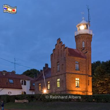 Leuchtturm in Ustka (Stolpm�nde), Polen, Polska, Pommern, Ostseek�ste, Leuchtturm, Ustka, Stolpm�nde, foreal, Foto Albers