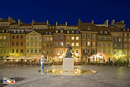 Warschau -  Alter Markt (Rynek Starego Miasta) , Polen, Polska, Warschau, Warszawa, Alter Markt, Altstadt, Rynek, foreal, Foto