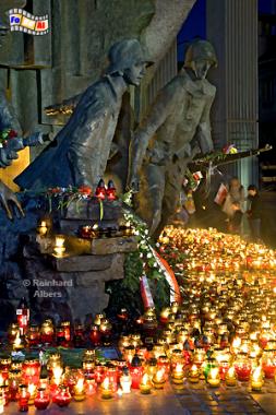 Jahrestag des Warschauer Aufstandes am 1. August 2007, Polen, Polska, Warschau, Warszawa, Aufstand, Denkmal, foreal, Foto