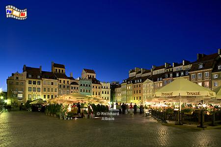 Warschau -  Alter Markt (Rynek Starego Miasta) , Polen, Polska, Warschau, Warszawa, Alter Markt, Altstadt, Rynek, foreal, Foto