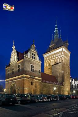 Gdańsk (Danzig) - Stockturm mit Peinkammer, Polen, Polska, Gdańsk, Danzig, Stockturm, foreal, Albers