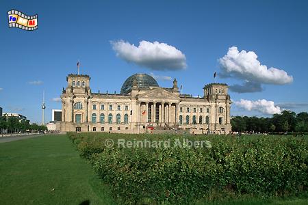 Berlin Reichstagsgebude, Berlin, Parlament, Reichstag, foreal, Bundestag, Wallot