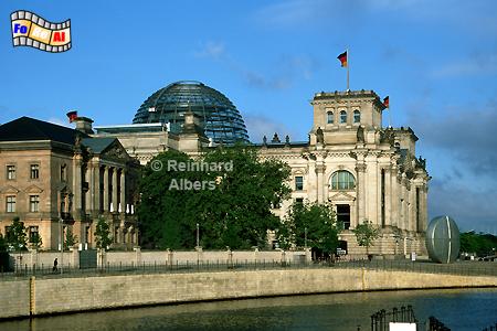 Berlin Reichstagsgebude - Nordostecke, Berlin, Parlament, Reichstag, foreal, Bundestag, Wallot