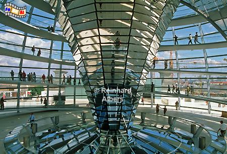 Mittelsule der Reichstagskuppel in Berlin., Berlin, Parlament, Reichstag, foreal, Bundestag, Wallot
