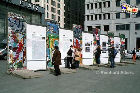 Potsdamer Platz - Reste der Berliner Mauer, Berlin, Potsdamer, Platz, Mauer