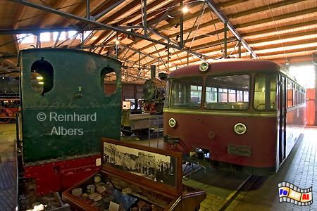 Technikmuseum - Geschichte der Eisenbahn, Berlin, Technikmuseum, Eisenbahn, Triebwagen, Albers, foreal, Foto