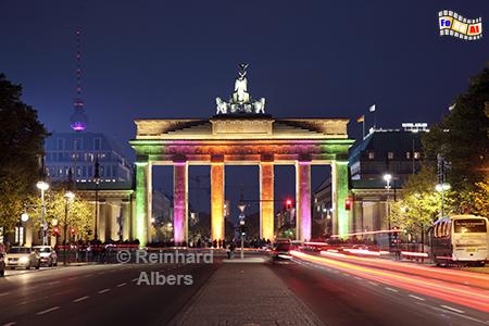 Brandeburger Tor Westseite, Berlin, Brandenburger, Tor, Langhans, Albers, Foto, foreal,