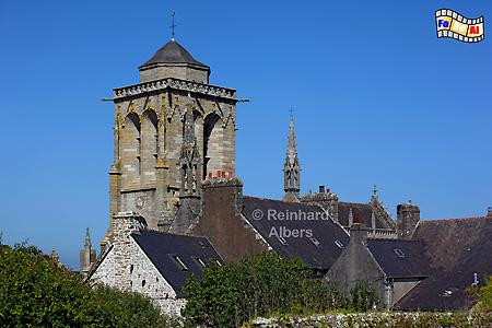 Kirche Saint Ronan in Locronan, Frankreich, Bretagne, Locronan, Kirche, Ronan, Albers, Foto, foreal,