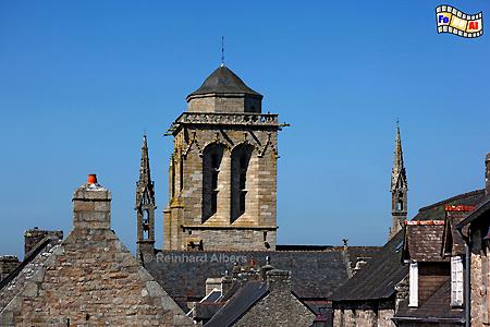 Locronan: Kirche Saint Ronan, Frankreich, Bretagne, Locronan, Kirche, Ronan, Albers, Foto, foreal,
