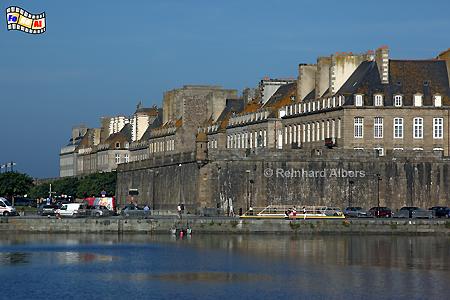 Festungsstadt Saint-Malo, Frankreich, Bretagne, Saint-Malo, Albers, Foto, foreal,