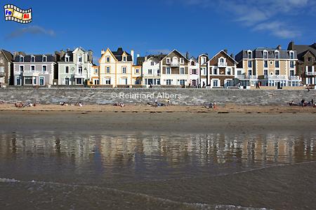 Strand von Param�, Frankreich, Bretagne, Saint-Malo, Param�, Strand, Plage, Albers, Foto, foreal,