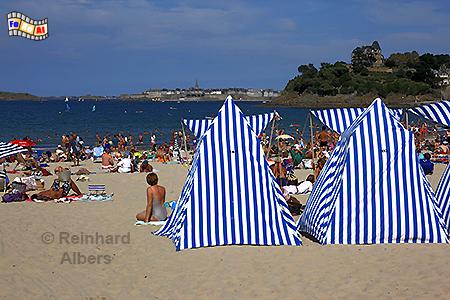 Seebad Dinard, Frankreich, Bretagne, Dinard, Strand, Albers, Foto, foreal,
