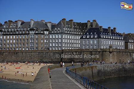 Saint-Malo, Festungsstadt, Frankreich, Bretagne, Saint-Malo, Albers, Foto, foreal,