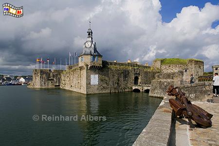 Concarneau - Festungsstadt im Wasser, Frankreich, Bretagne, Concarneau, Festungsstadt, Foto, Albers, foreal,