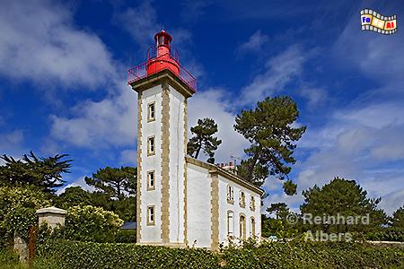 Pointe de Combrit Leuchtturm, Frankreich, Bretagne, Pointe, Combrit, Albers, foto, foreal,