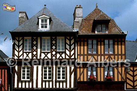 Fachwerkhuser in Dol-de-Bretagne, Frankreich, Bretagne, Dol, Fachwerk, Albers, Foto, foreal,