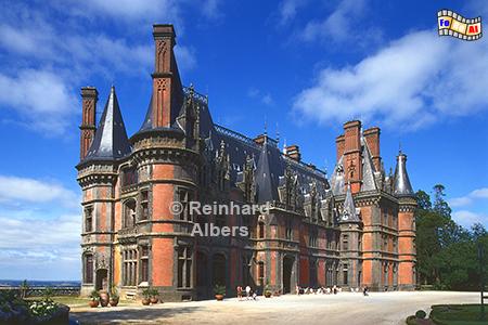 Schloss Tr�varez bei Quimper, Frankreich, Bretagne, Schloss, Tr�varez, Albers, Foto, foreal,