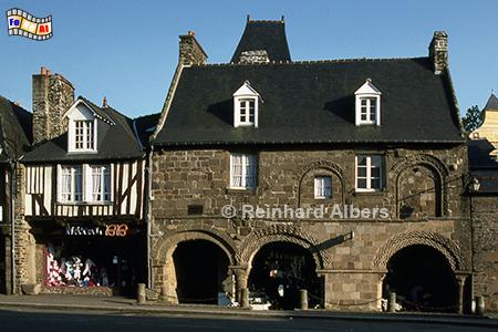 Eines der ltesten Wohnhuser der gesamten bretagne in Dol-de-Bretagne., Frankreich, Bretagne, Dol, Albers, Foto, foreal,