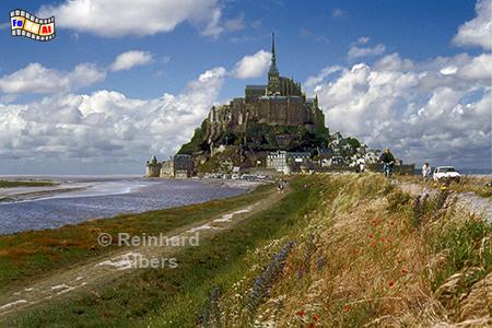 Mont Saint-Michel, Normandie, Frankreich, Mont, Saint-Michel, Klosterberg, Abbaye, Albers, Foto, foreal,