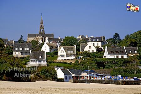 Carantec an der Nordkste der Bretagne, Frankreich, Bretagne, Carantec, Kste, Albers, Foto, foreal,