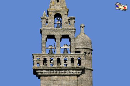 le Callot - Kirchturm, Frankreich, Bretagne, le Callot, Kirchturm, clocher, Albers, Foto, foreal,