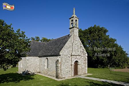 Chapelle Kerbader bei Fouesnant, Frankreich, Bretagne, Fouesnant, Kerbader, Albers, Foto, foreal,